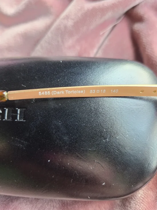 Coach Women's Eyeglasses HC 6113 5485 Dark Tortoise Butterfly Frame 53 18 - Picture 15 of 15